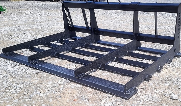 72" Land Plane Grading Leveler Fits Skid Steer Quick Attach