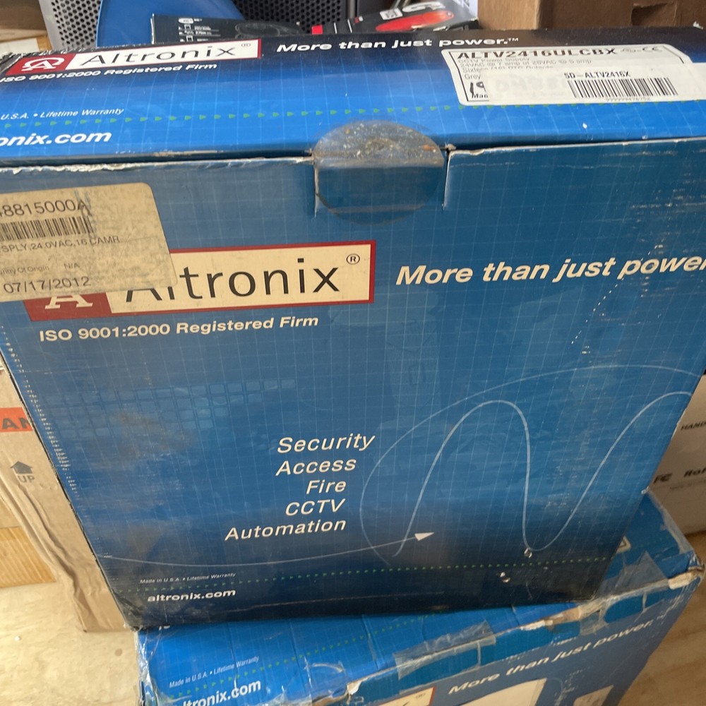 ALTRONIX CCTV POWER SUPPLY ALTV2416ULCBX