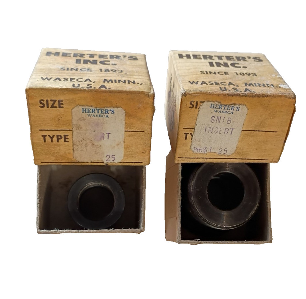 2 Herter's Lot - SN1B Adapter Insert & Additional Vintage Insert With Boxes