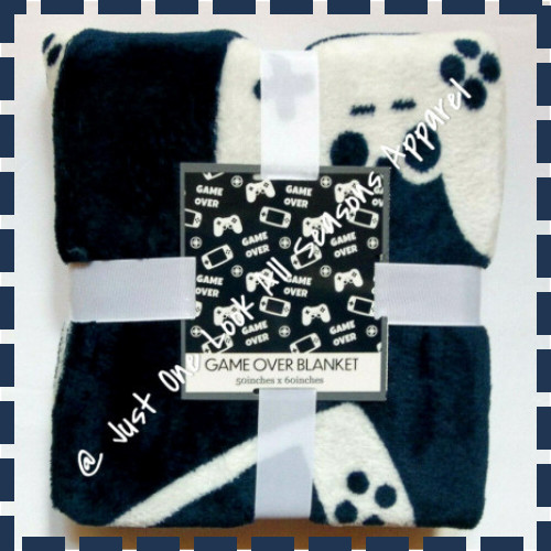 Game Over Throw Blanket 50"x 60"