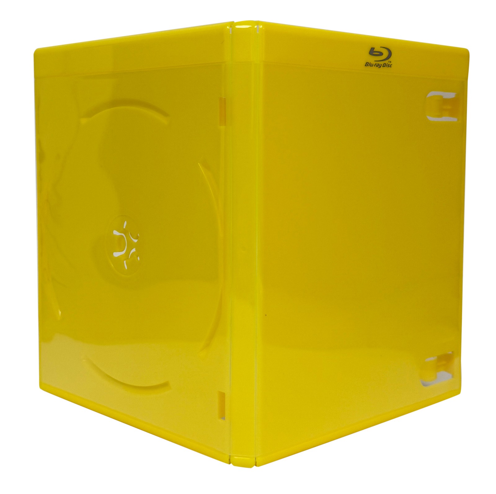 PREMIUM STANDARD Solid Yellow Blu-Ray Single Cases 12MM Lot