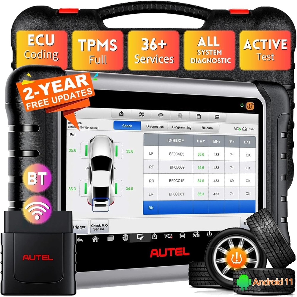 Autel MaxiPRO MP808Z-TS All System Diagnostic Control Scanner E.CU Coding TPMS