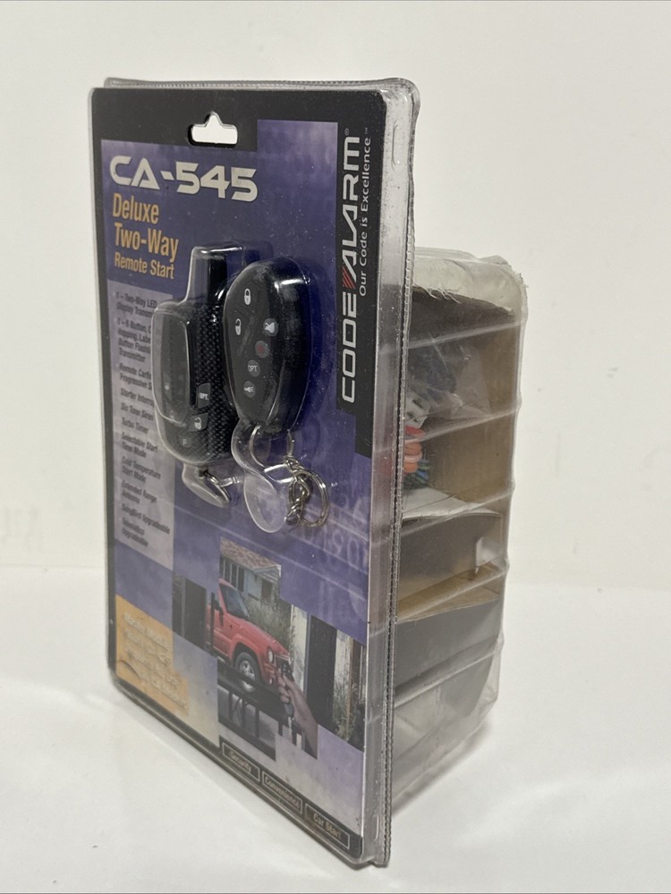 CODE ALARM Deluxe Two Way Remote Start CA-545/Read