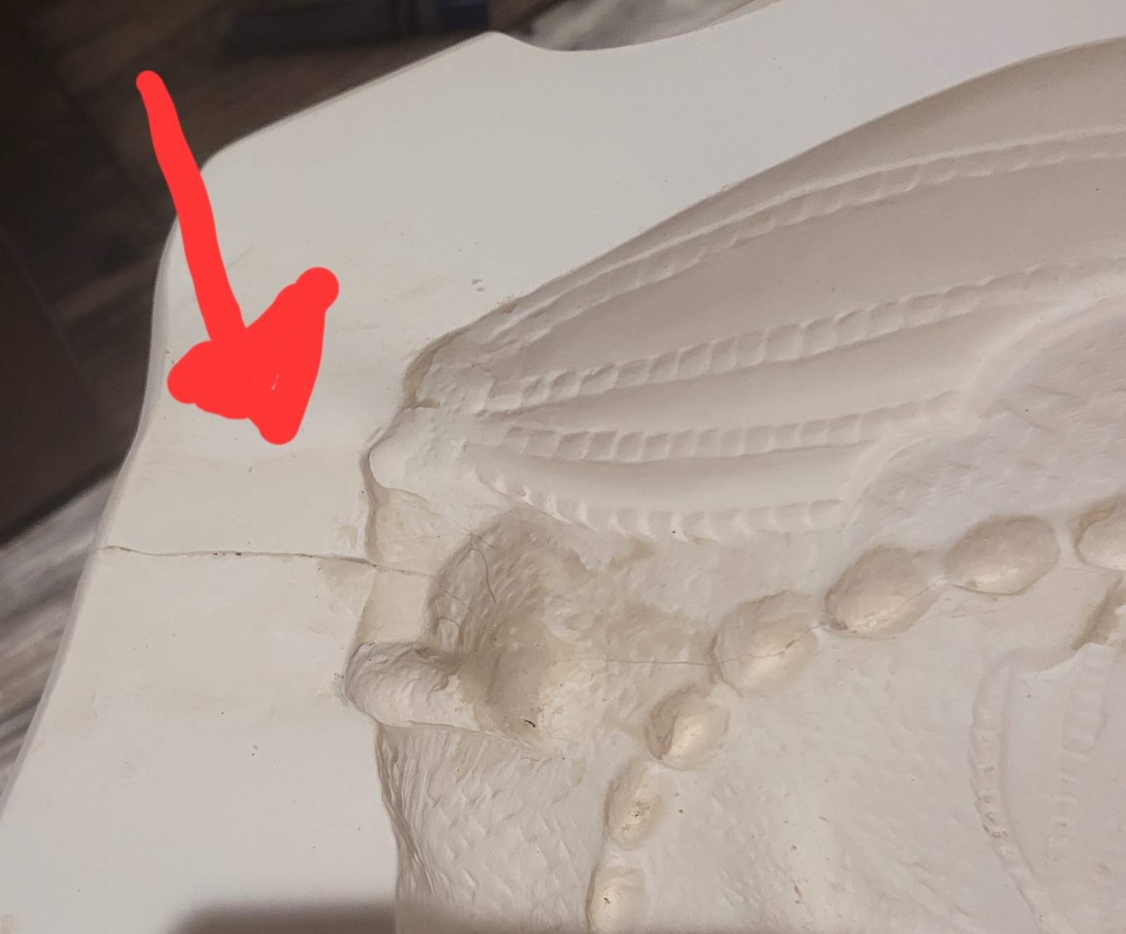 Duncan Ceramic Slip Casting Mold *Dragon* DM 989 1988 SEE PHOTOS