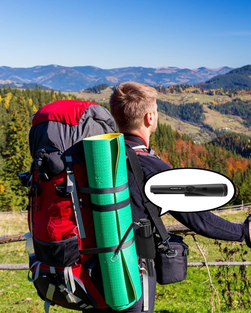 Easy Operation Waterproof Metal Detector Pinpointer - Locate Treasures with Ease
