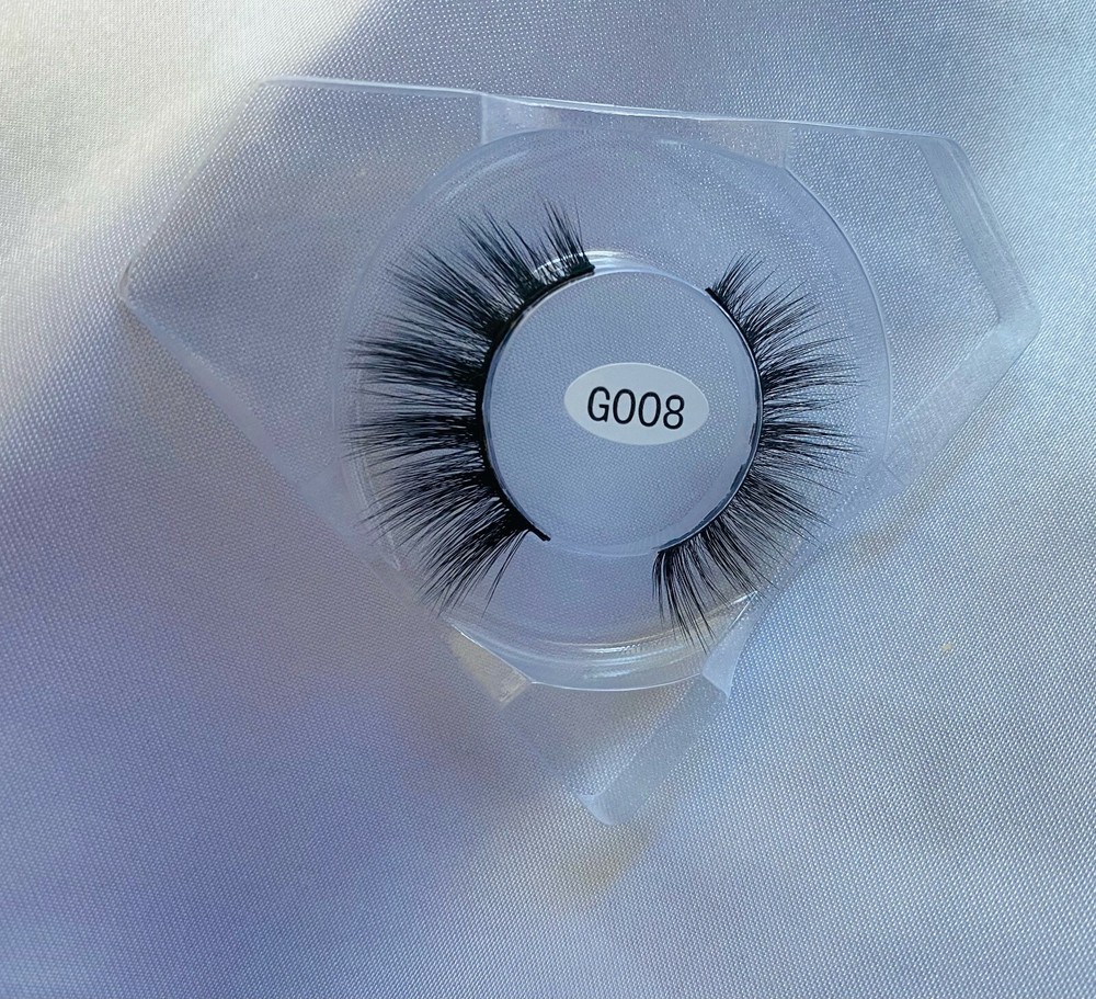 Faux handmade mink 3D eyelashes