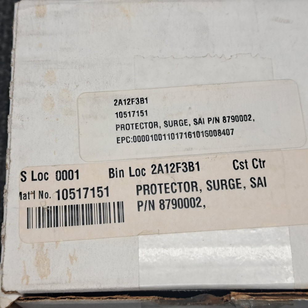 Surge Protector 879002, 2A12F381, 10517151