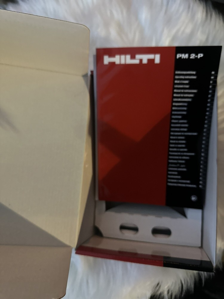 HILTI PM 2-P Box- Empty Box