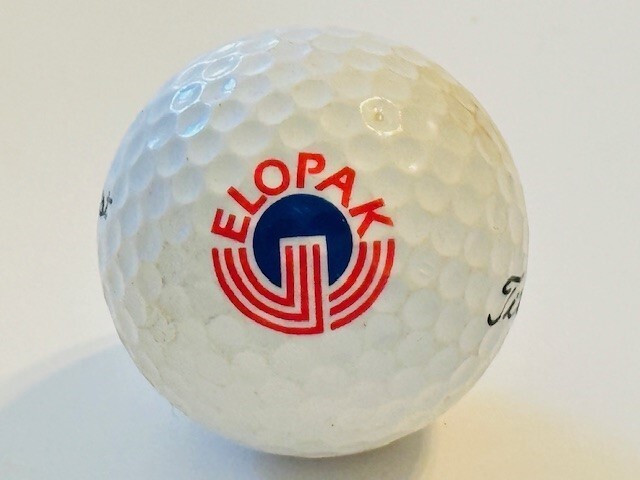 Golf Ball w/ Logo - Elopak