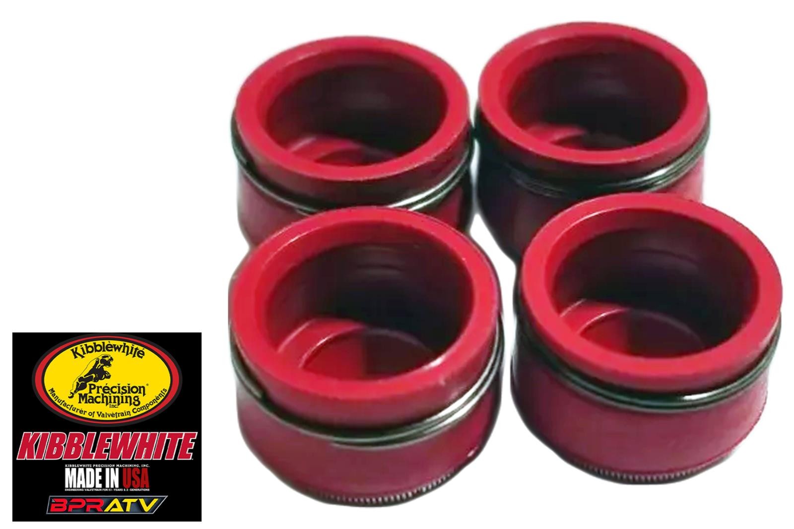 YFZ450 04-13 YZ450F '03-06 KPMI Valve Kit Intake Exhaust Stainless Red Seals OEM