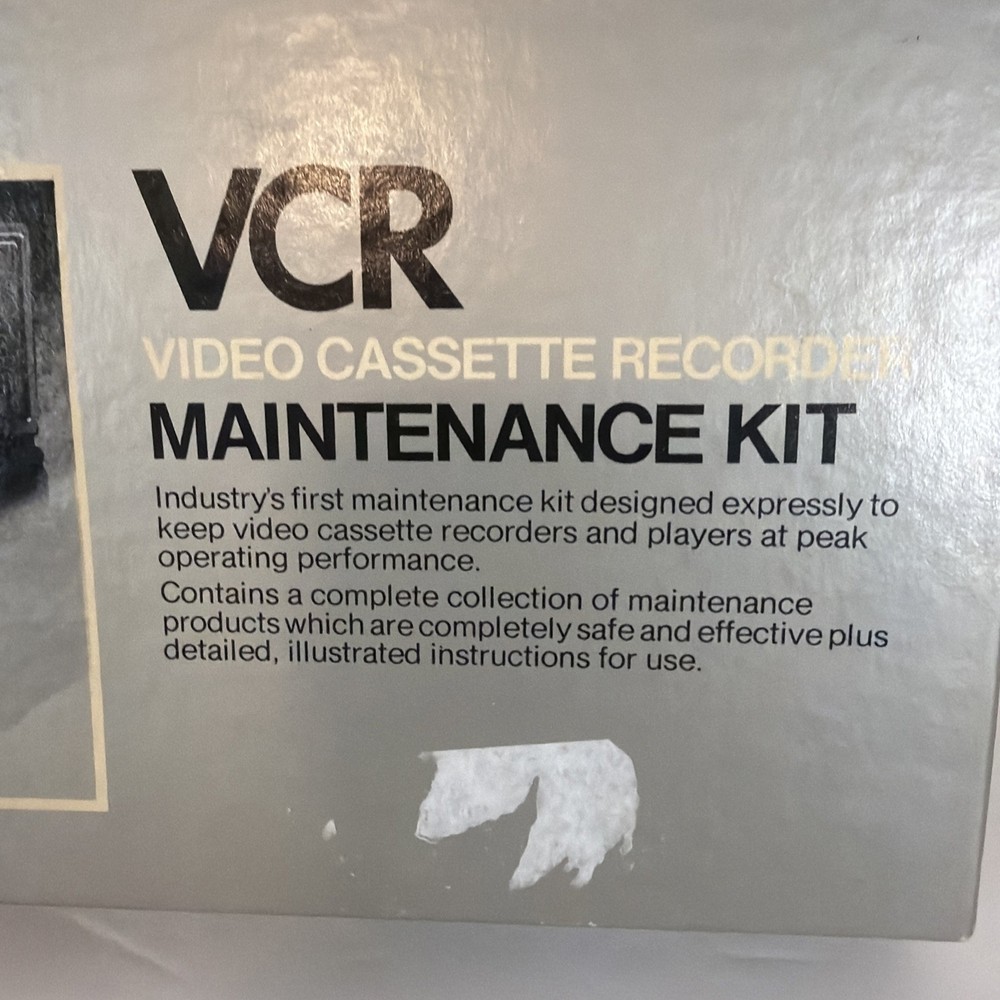 Nortronics VCR Maintenance Kit In Original Box
