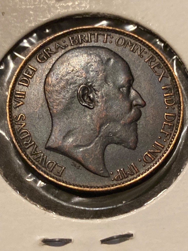 1908 Great Britain 1/2 Penny Nice!
