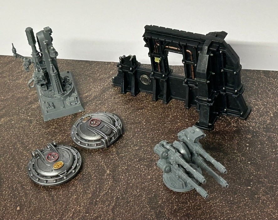 Warhammer 40k Terrain Bits Pack Part Assembled & Painted