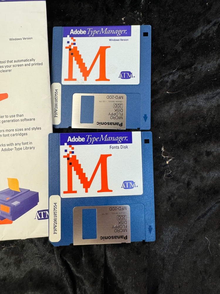Adobe Type Manager for Windows 3.5 Media