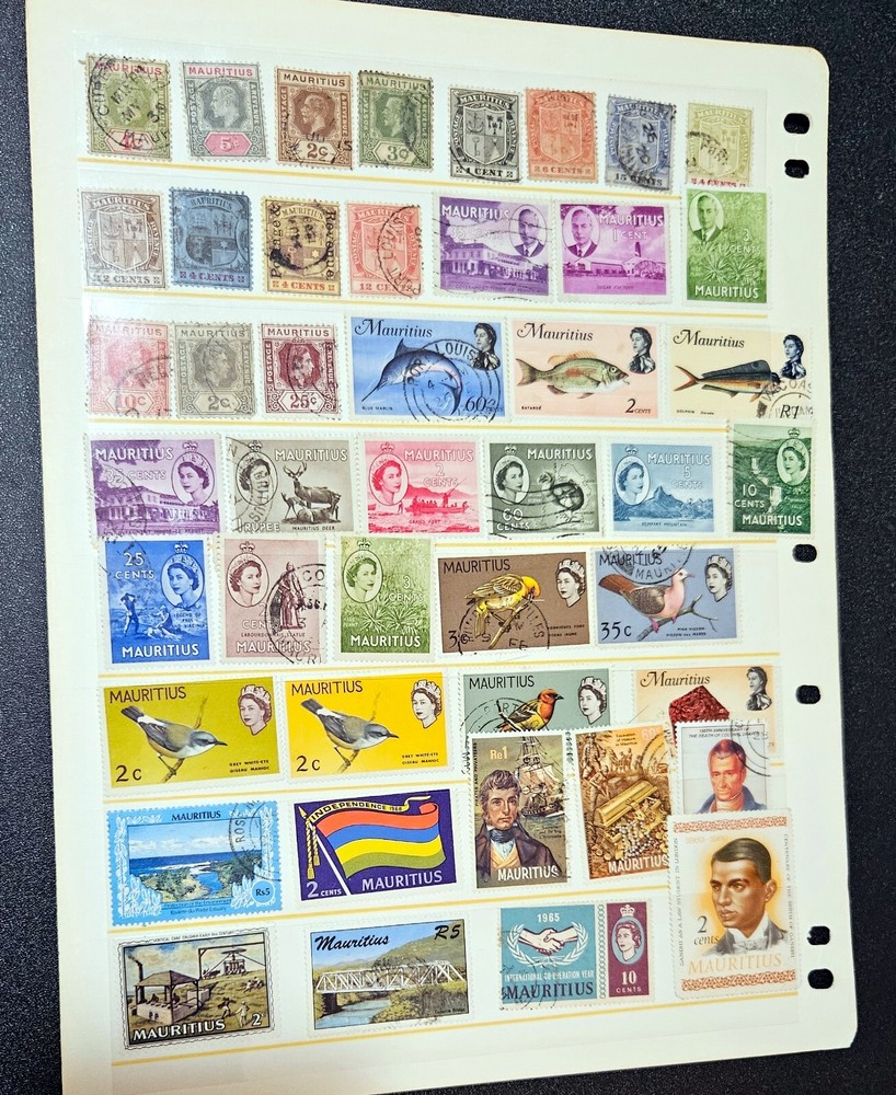 British Commonwealth Mauritius stamps