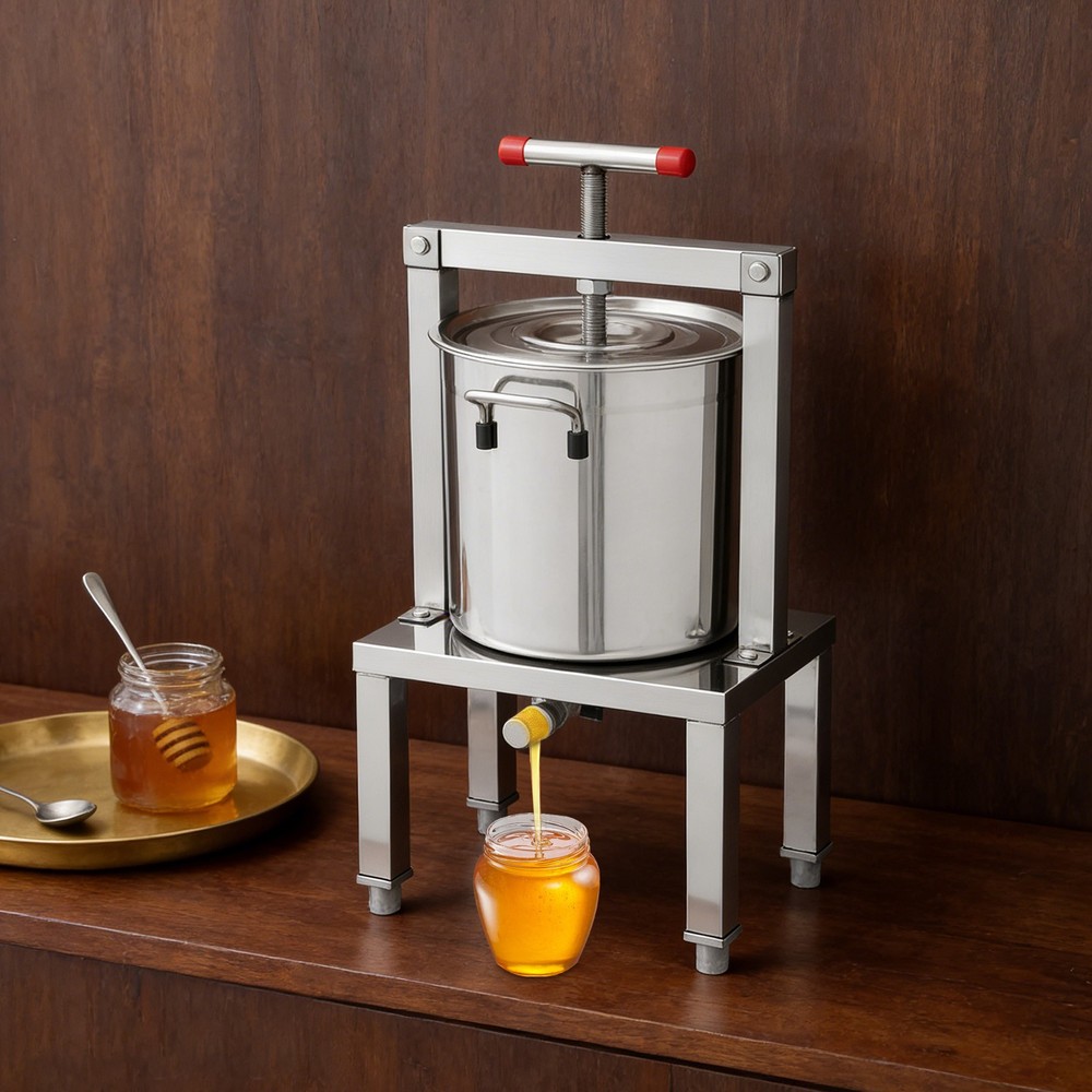 Large Fruit Honey Presser Cider Wine Grape Apple Press Extractor for Wine
