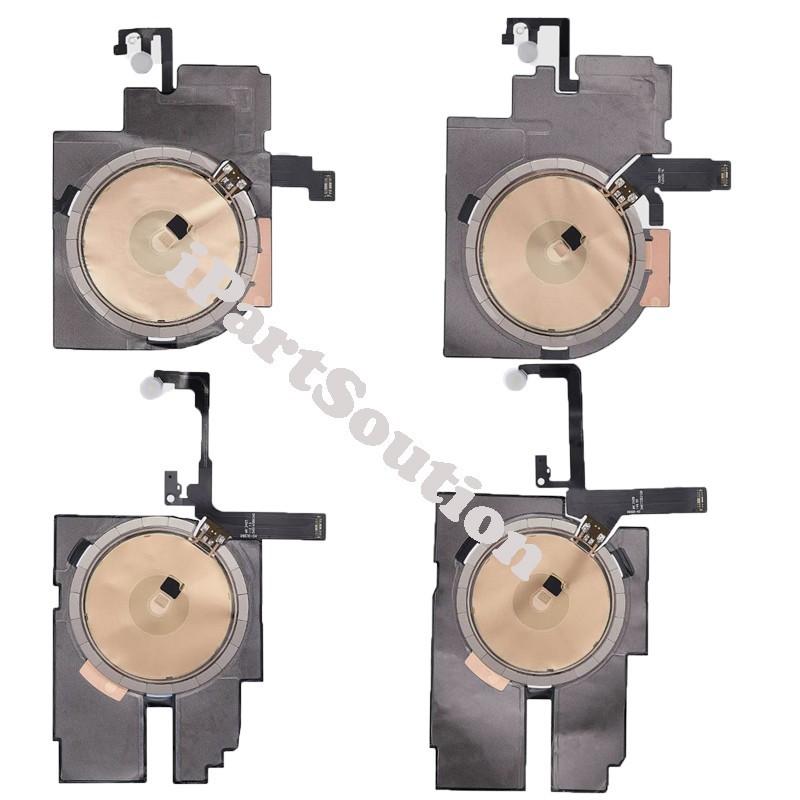 iPhone 16/16 Plus/16 Pro Max NFC Wireless Charging Coil + Flashlight Flex Cable