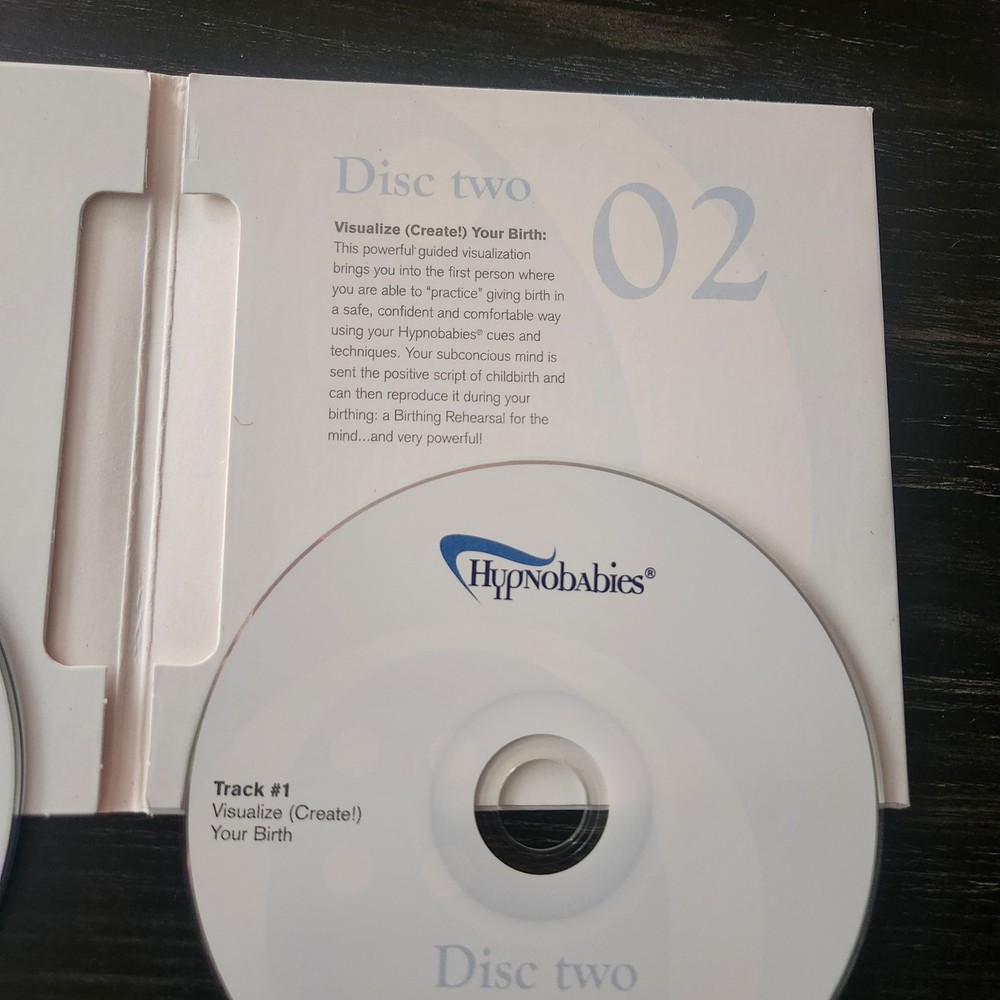 Hypnobabies Childbirth Education Hypnosis & Visualization Class 2 Disk CD Set