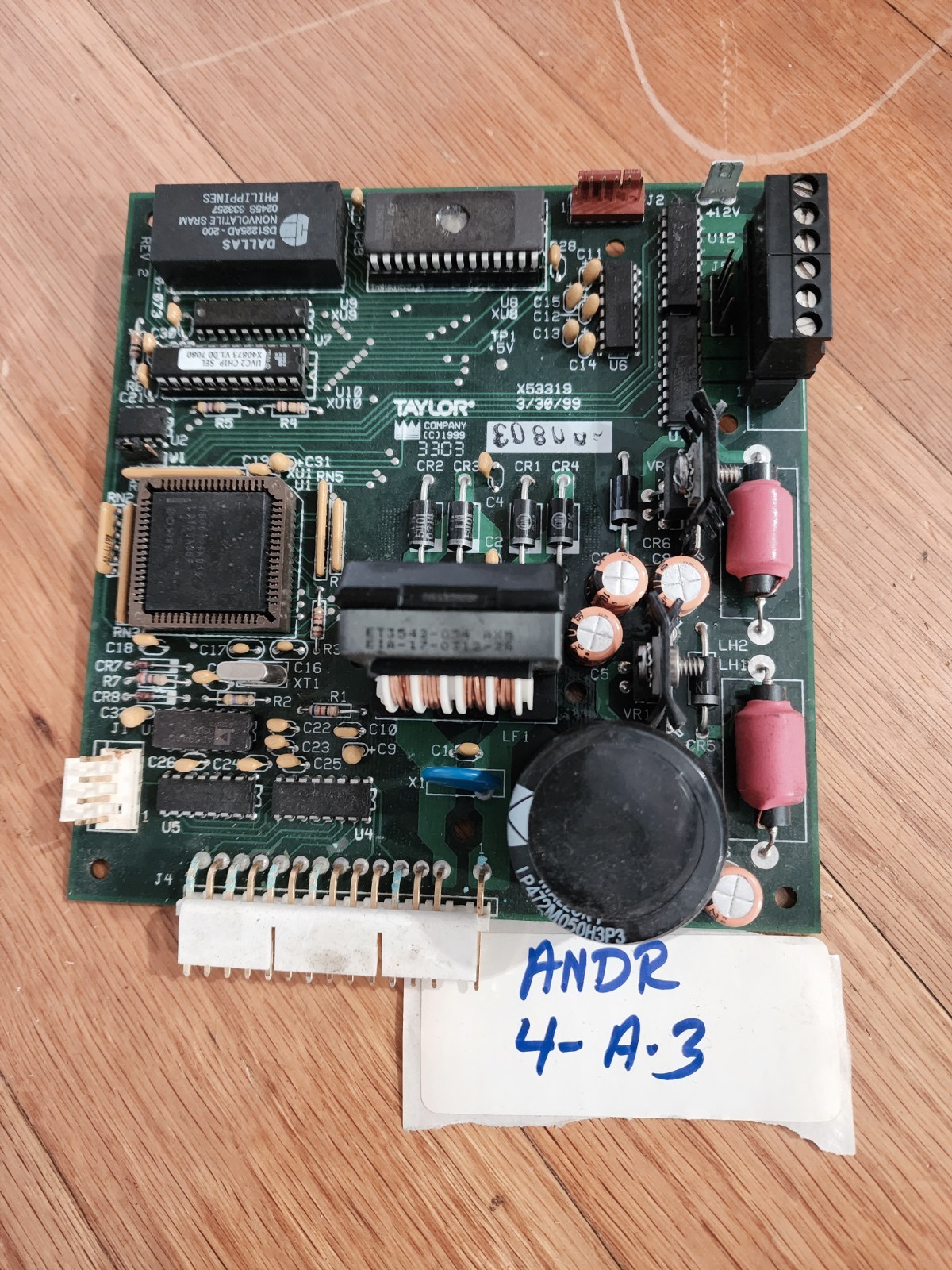 Taylor X53319 Control Board