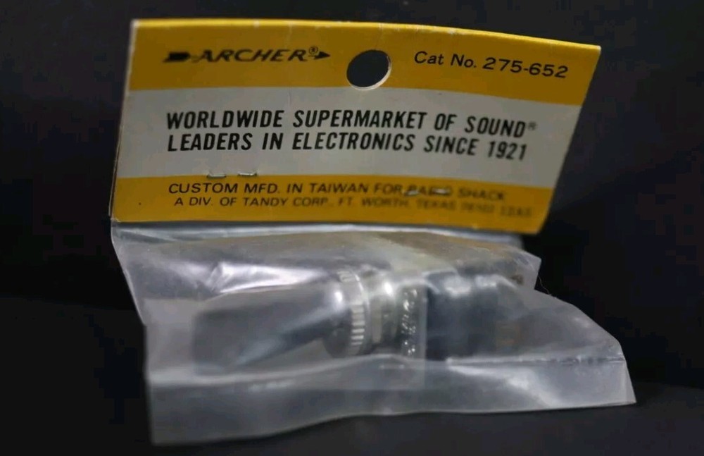 Toggle Switch SPST 275-654 RadioShack