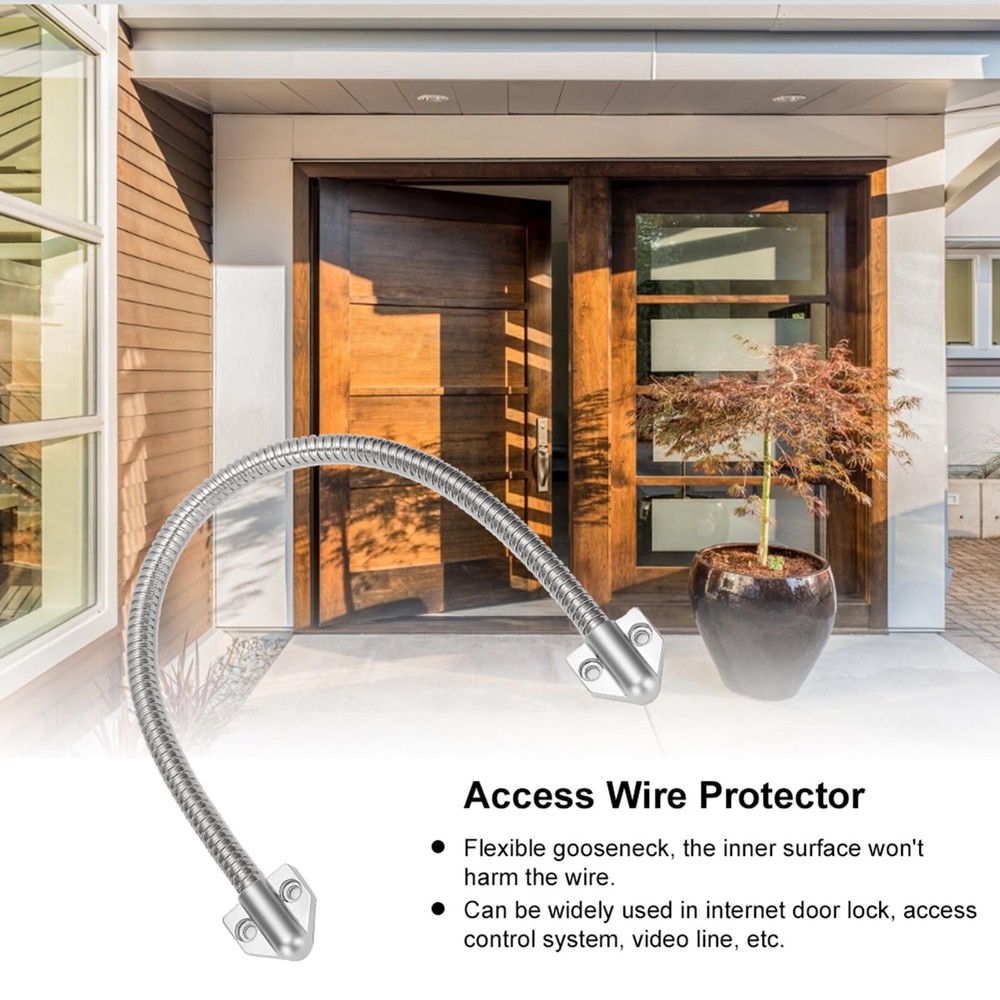 Armored Door Loop 3Pcs Exposed Mounting Access Control Cable Wire...