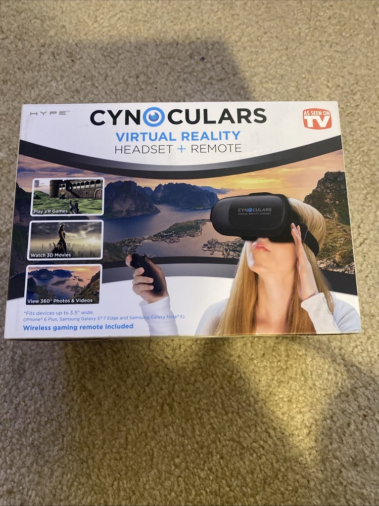 New Cyn Culats Virtual Reality Headset +remote