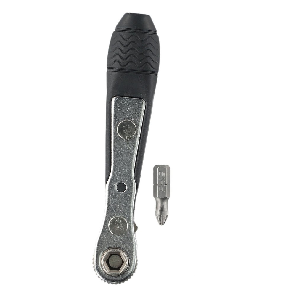 1/4 Screwdriver Rod Adjustable Fast Ratchet Wrench Quick Socket Wrench Tools