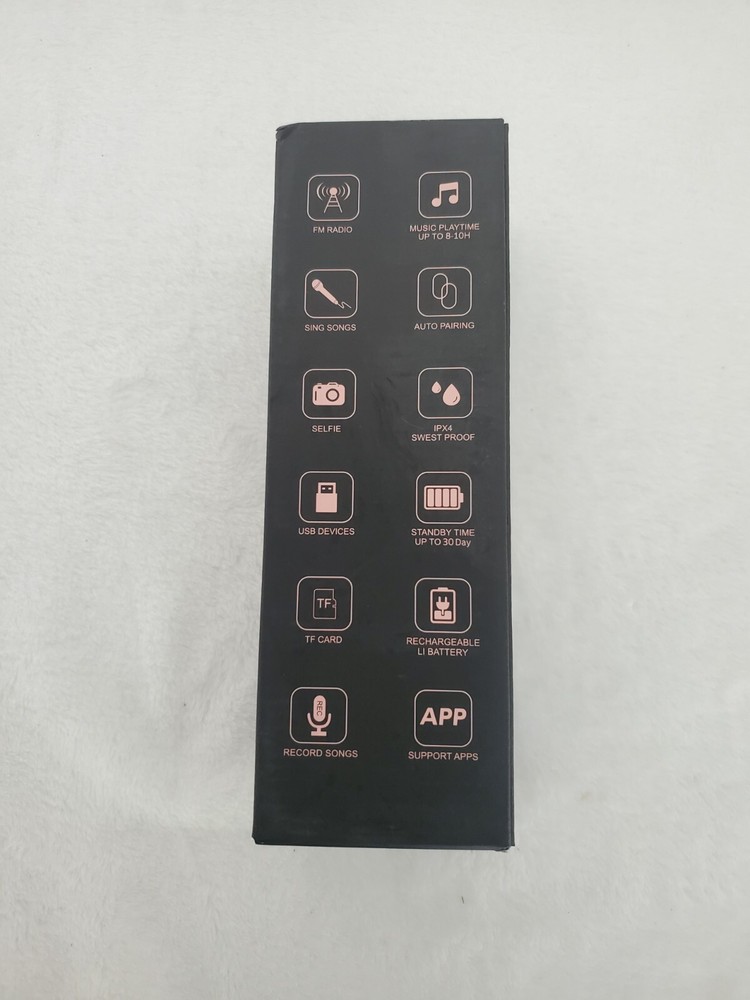 Blue Karaoke Microphone Wireless And Bluetooth With LED Lightning