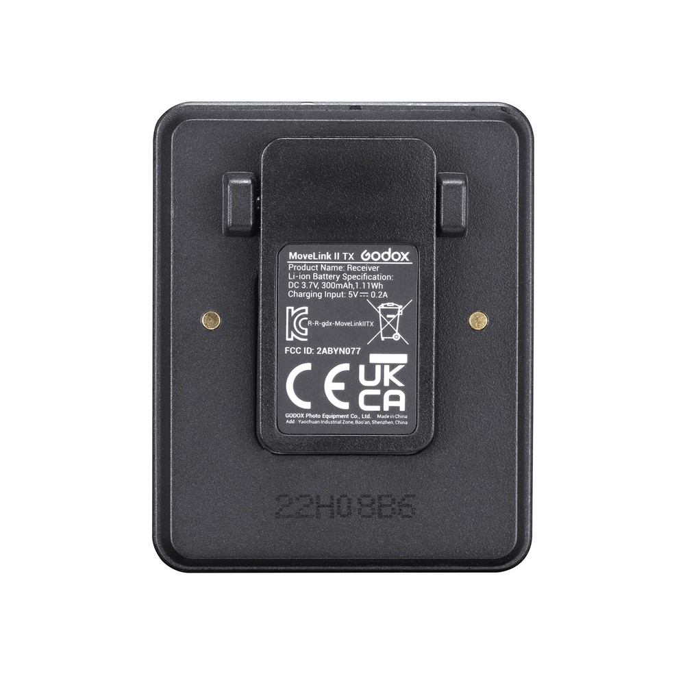 Godox MoveLink II Wireless Microphone Transmitter/Receiver for Microphone System