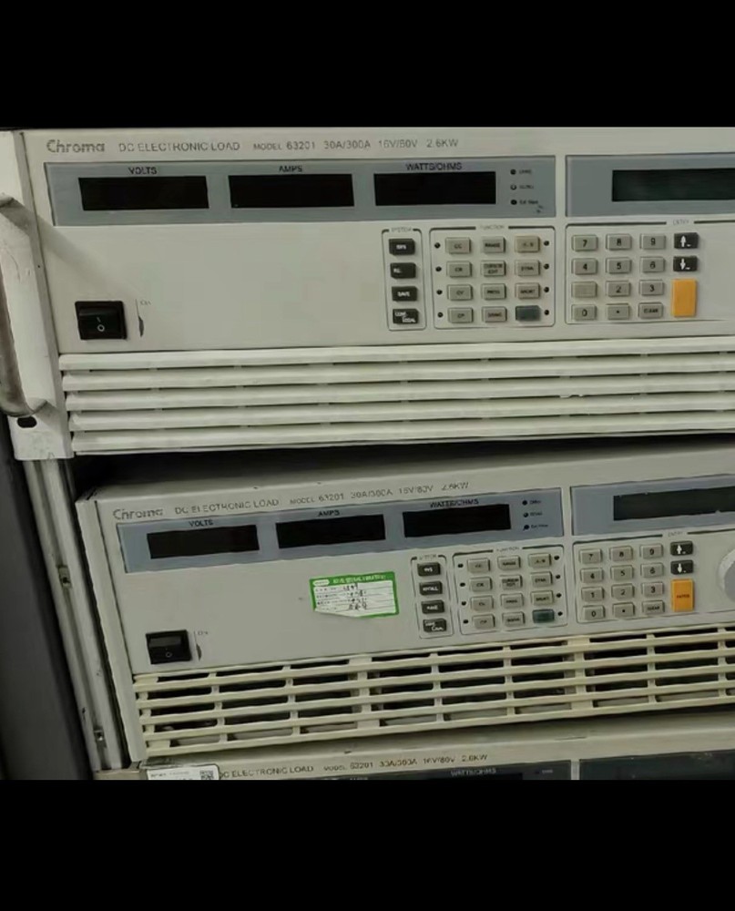 Chroma 63201 Programmable DC Electronic Load 80V/300A/2.6kW