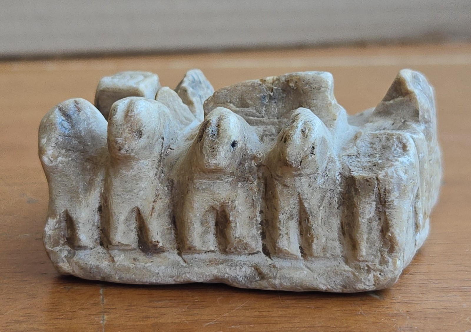 Antique Andean Carved Stone Illa Talisman Amulet Pre-Columbian Peru Andes