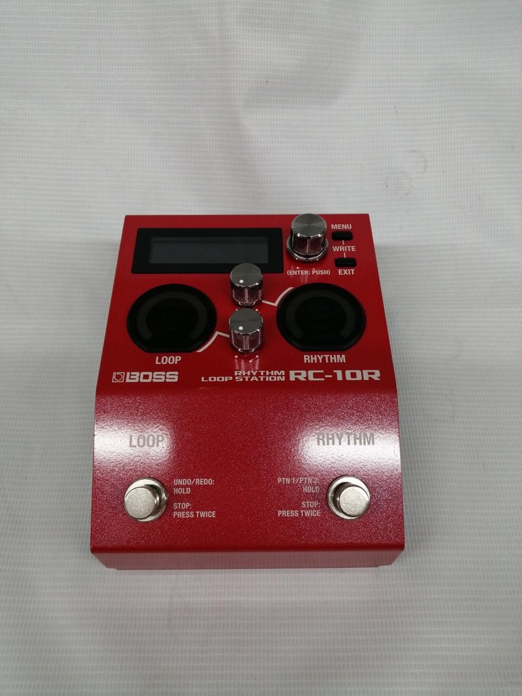 BOSS RC 10R Rhythm Coach Loop Pedal Compact Multi Effect Pedal Guitar Ready