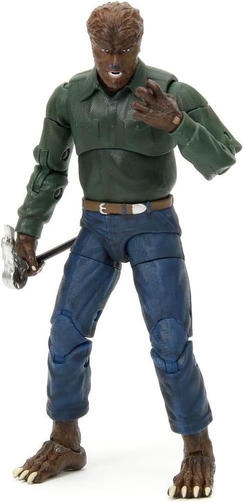 UNIVERSAL MONSTERS THE WOLFMAN 6" INCH SCALE ACTION FIGURE - JADA