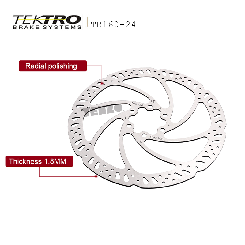 Tektro TR160-24 6 Bolts Disc Brake Rotor Hydraulic Brake Polygon Diversion OE