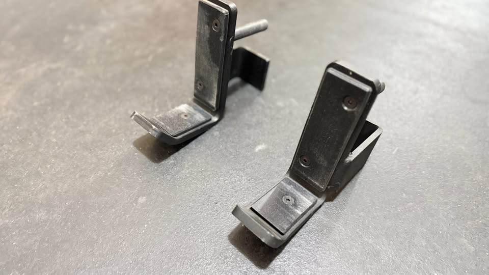 Pair of Rogue Fitness J-Cups for 2" x 3" Rogue Rigs