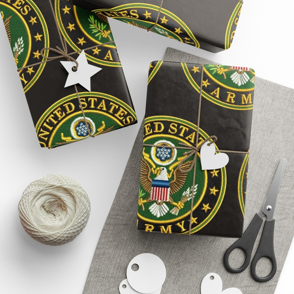 U.S. Army Emblem Wrapping Paper