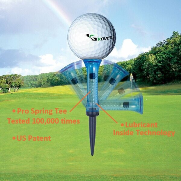 KOVISS Flexible Original Pro Spring VS Golf Tees