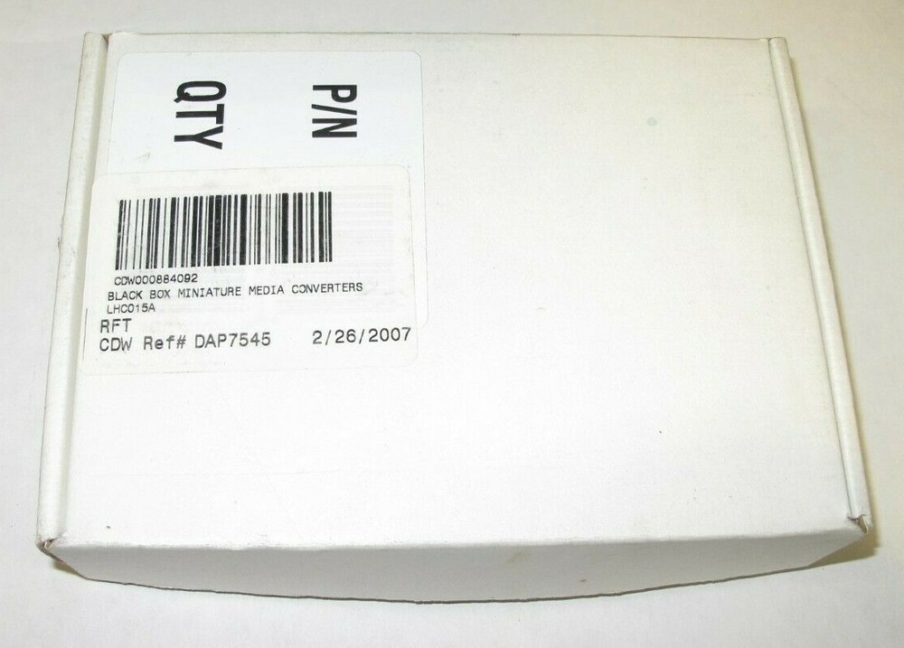 BLACK BOX MINIATURE MEDIA CONVERTER LHC015A