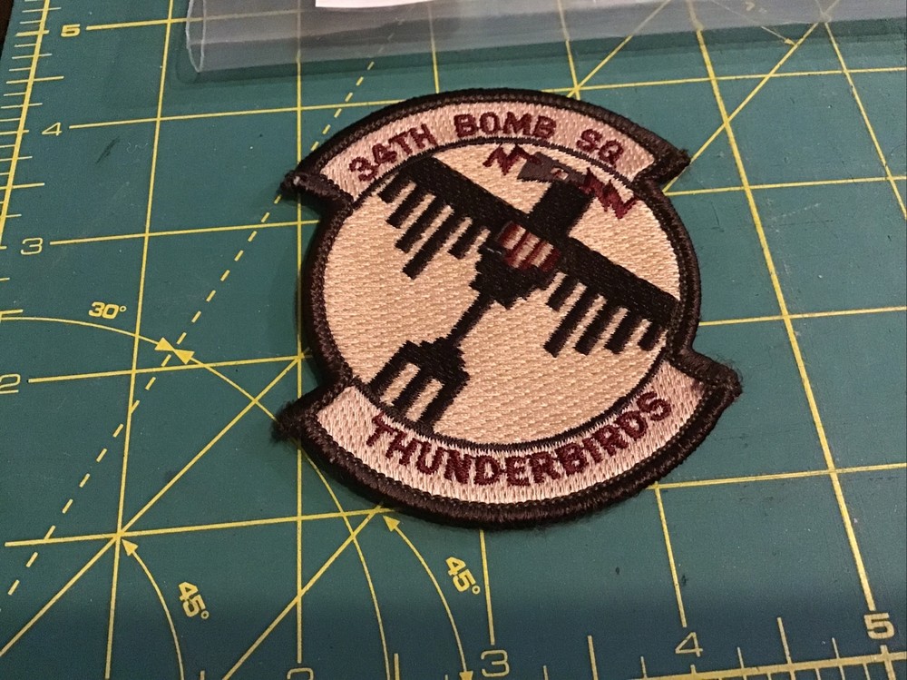 US Air Force 34th Bomb Squadron Subdued Patch