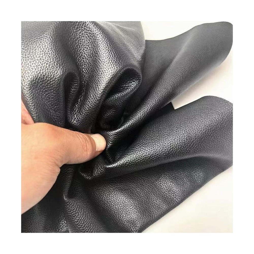 Black Leather, 1.4-2.0mm Thickness for Wallets, Briefcases, Sofa & Stool, Lea...