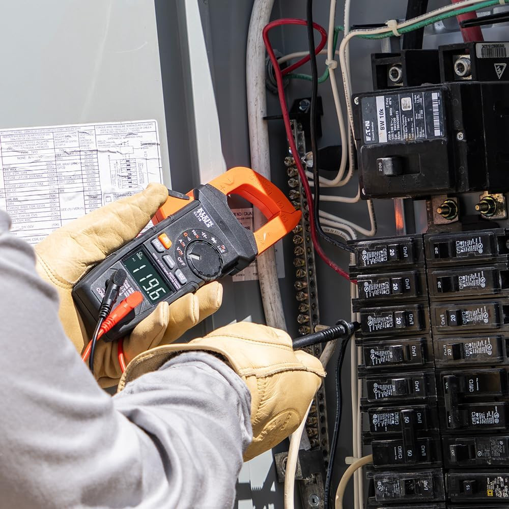 CL710 Digital Clamp Meter - TRMS AC/DC Voltage, Current & More, 1000V Max
