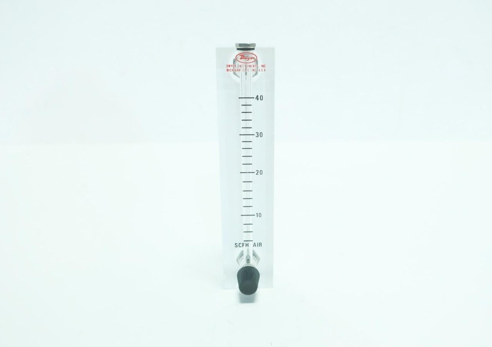 Dwyer VFB-52-SSV Visi-float 0-40scfh 1/4in Variable Area Flow Meter