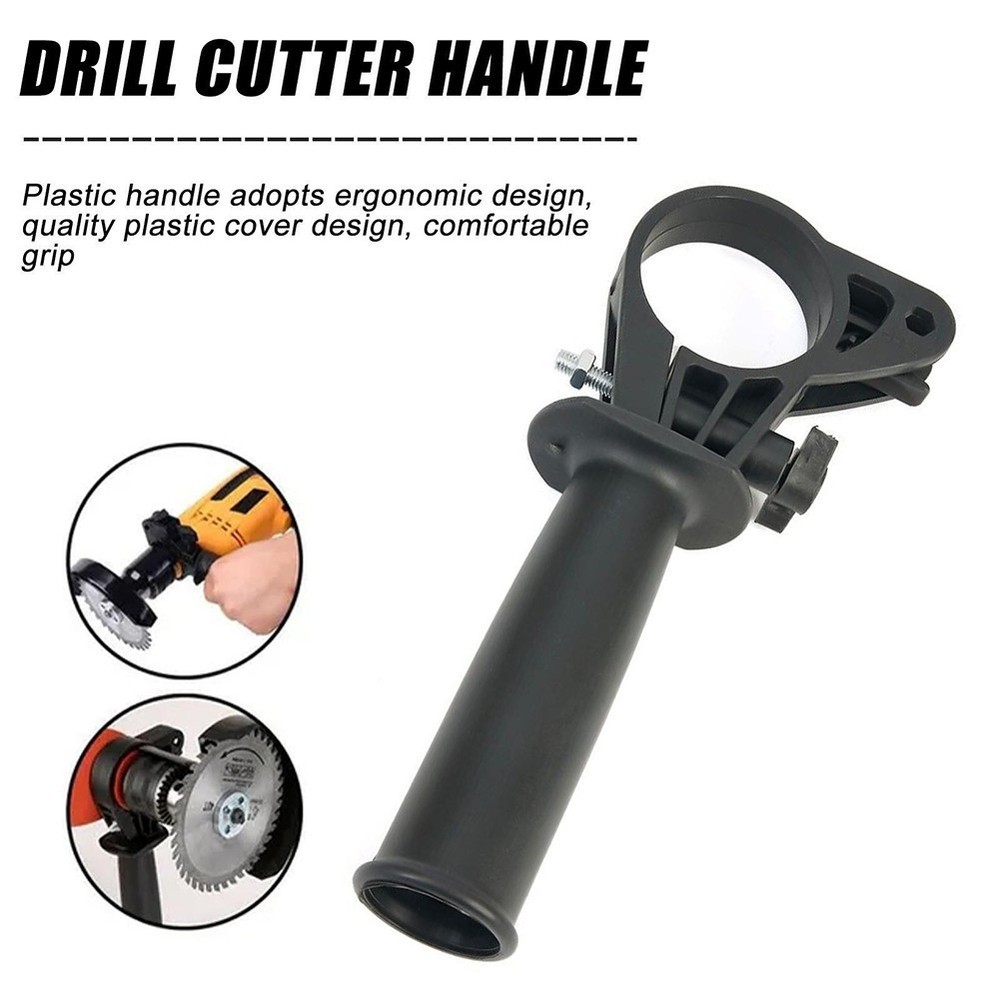 Drill Handle Accessories Inner Ring 40-43mm Plastic + Metal With Ruler