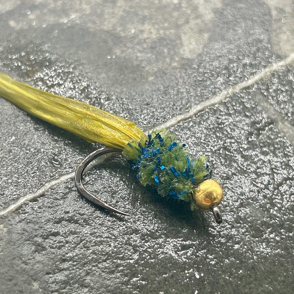 Upavon Blue Flash Damsel Bugger Chenille