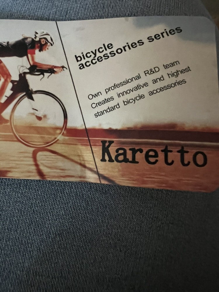 Karetto bicycle accessories series