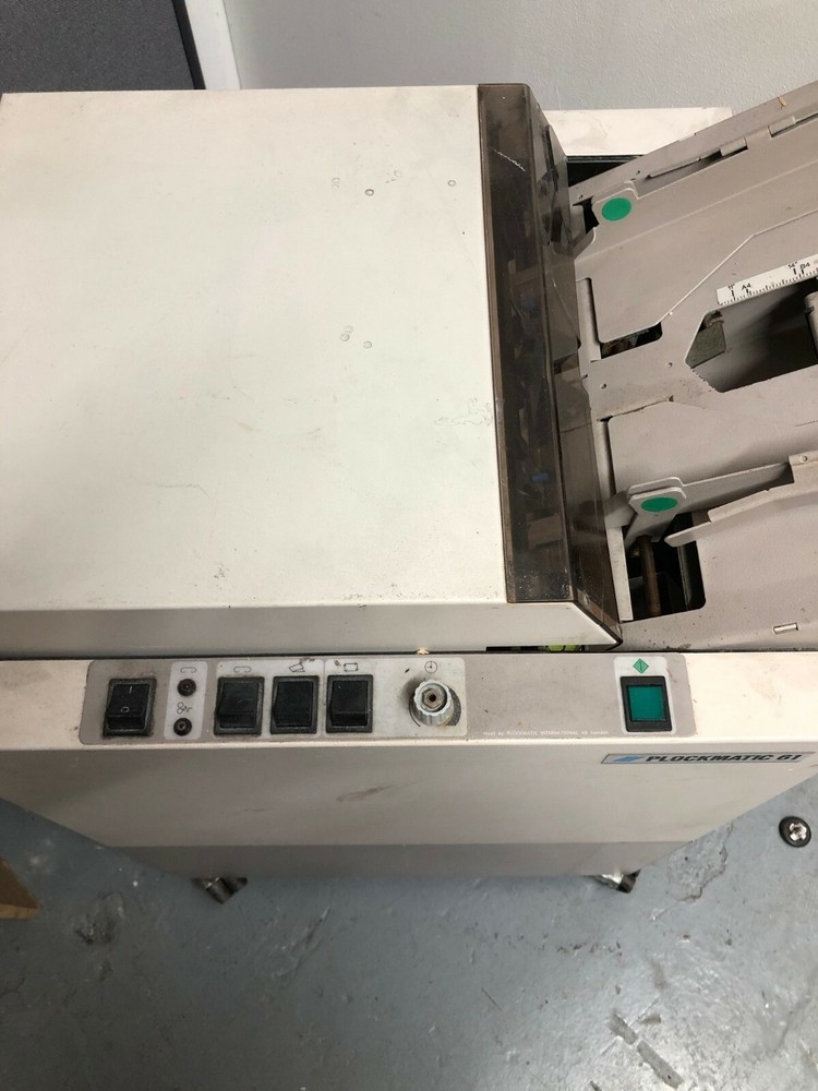 PLOCKMATIC 61 SCORING MACHINE with attachments