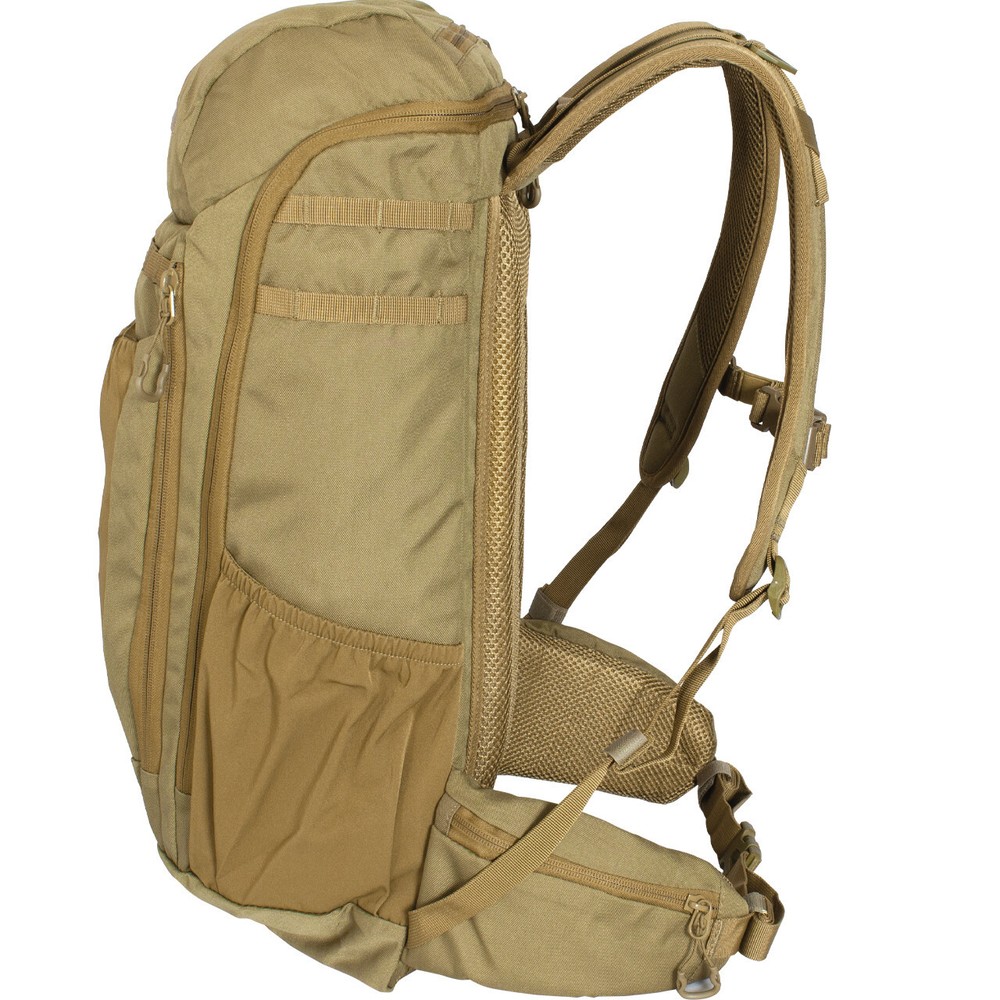 FHIOR Tactical Backpack 30L Coyote w/Large Main Compartment Adjustable Straps