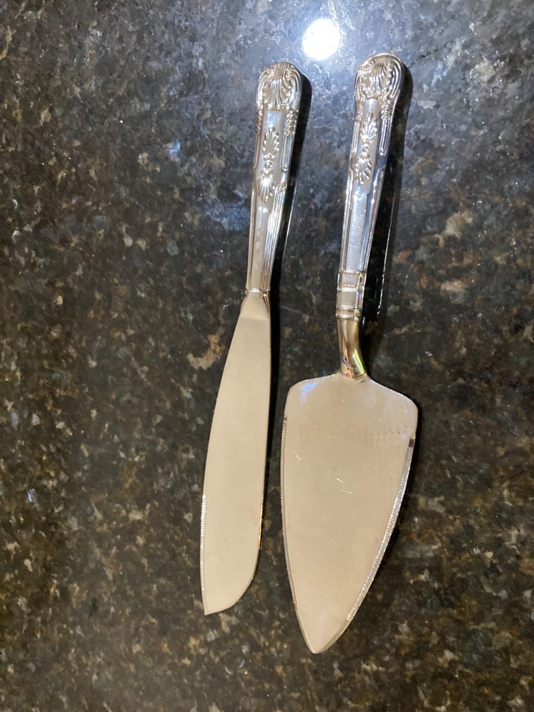 Cake Knife & Server Stainless 2-Piece Set