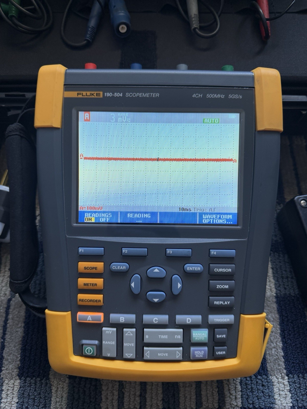 Fluke 190-504 | 4CH 500 MHz 5 GS/s Color ScopeMeter
