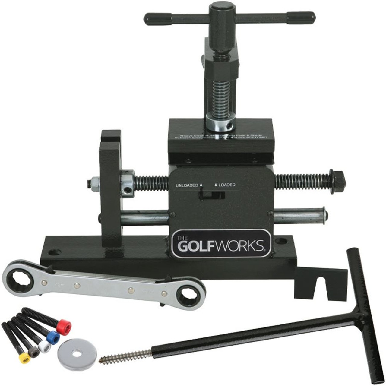 GolfWorks Enhanced Graphite Shaft Extractor Bench Mount Shaft Removal Tool